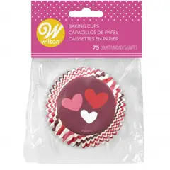 WILTON - CAPACILLOS XOXO X 75 UND
