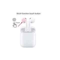 GENERICO - Audífonos Bluetooth Touch Blanco Para ¡Phone Android Pc