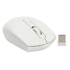BASIK TECH - Mouse Inalámbrico Blanco