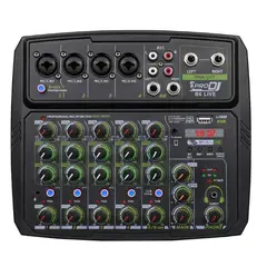 PRO DJ - Mezclador Análogo B6L Negro