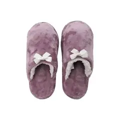 SANTANA - Pantufla Mujer Luisa Mora Leche