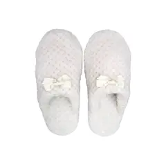 SANTANA - Pantufla Mujer Luisa Crudo