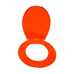 GENERICO - Asiento Sanitario Universal Belo Naranja.