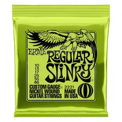 GENERICO - Cuerdas De Guitarra Eléctrica Para 2221 Ernie Ball Níque