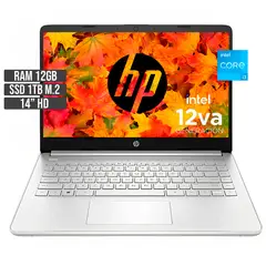 HP - PORTATIL INTEL CORE I3-1215U SSD 1TB RAM 12GB LED 14 HD