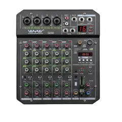 PRO DJ - Mezclador Análogo GA06 Negro