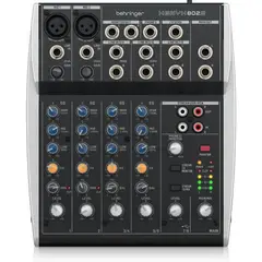 BEHRINGER - Mezclador Análogo XENYX 802S Negro Gris