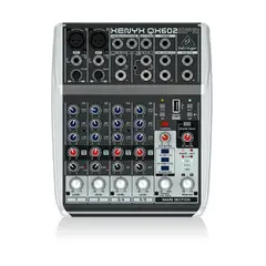 BEHRINGER - Mezclador Análogo QX602MP3 Negro Gris