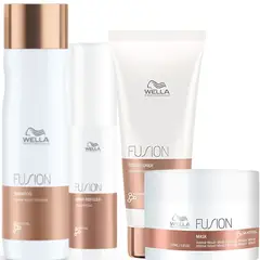WELLA - Kit Fusion Shampoo Acondicionador Mascarilla Amino Refiller