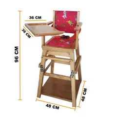 MAOS - SILLA COMEDOR BEBE 3 EN 1