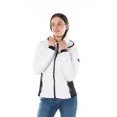 CALVIN KLEIN - Chaqueta Manga Larga Con Cierre De Cremallera Mujer Blanco