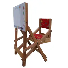 MAOS - Pupitre Escritorio Niños Tablero Obsequio Borrador Rojo
