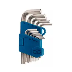 TRUPER - Juego De Llaves Allen Mm 13 Piezas 15542 Color Plateado