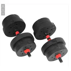 GENERICO - Pesas Libres Con Mancuernas Ajustables Equipo de Fitness