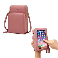MULTIPLACE COLOMBIA - Bolso manos libres de mujer para celular y documentos