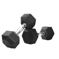 GENERICO - Mancuerna Hexagonal Recubierta de Goma 7-5KG Unidad