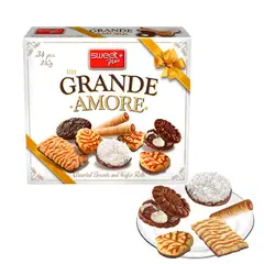 GENERICO - Galletas Navideñas Un Grande Amore Blanca Sweet Plus 240 gr