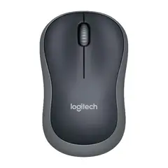 LOGITECH - Mouse Óptico Inalámbrico USB M185 · Win Mac Linux - Negro