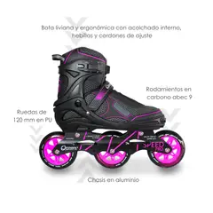 QMAX - Patines Semiprofesionales en Linea Ajustables Speed Qmax.