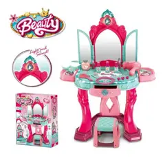 GENERICO - Tocador Peinador Silla Taburete Castillo Maquillaje