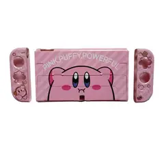 GENERICO - Acrilico Protector De Diseño Rosa Para Switch Oled