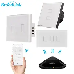 BROADLINK - Interruptor Táctil Doble Wi-fi, Domótica Tc3 - 2