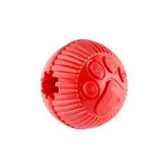 ENERGY PLUS - Pelota Interactiva con Dispensador para Mascotas Rojo