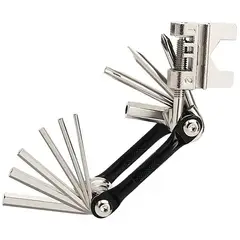 GENERICO - Herramienta Bicicleta 16 En 1 Llave Navaja Con Despinador