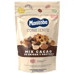 GENERICO - Snack Manitoba Cacao Origen Y Pretzel X 130G