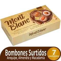 MONTBLANC - Bombones Sabores Surtidos X 7 X 94G