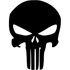 VANIDADES COLLECTIONS - Parche Aplique termoadhesivo para ropa the punisher