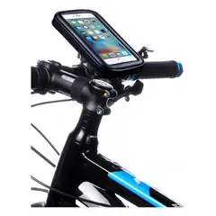 GREEN HANSHENG - Holder De Celular Fijo Soporte Impermeable Moto Bicicleta