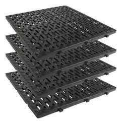 ENERGY PLUS - Setx4 Estibas plásticas perforadas 60X60cm Cap500KG