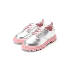 MOLEKINHA - Zapato Casual Plateado-Palo Rosa
