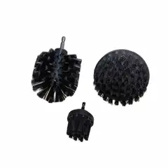 GENERICO - Set cepillos limpieza profunda mueble alfombra auto baño.