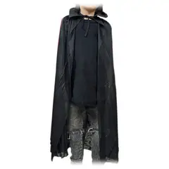 GENERICO - Capa Cuello Brujas Vampiro Dracula Malefica El Zorro Disfraz