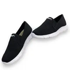 XIAN SHOES - Tenis Ultralivianos Negro Hombre