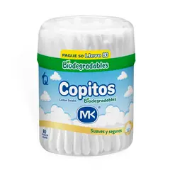 MK - Copitos Biodegradables Pague 50 Lleve 80und