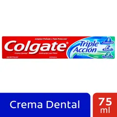 COLGATE - Crema Dental Triple Accion X 75ml