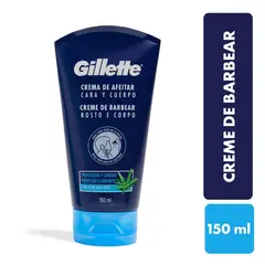 GILLETTE - Crema Afeitar Cara Y Cuerpo X 150Ml