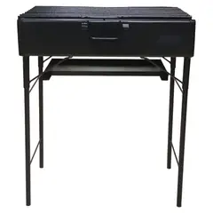 GENERICO - Parrilla Asador Pequeño 50x30 De Lujo A Carbon Portatil