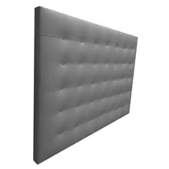 NEW CONFORT - Cabecero entero Pegassi 160x120 Ecocuero Gris