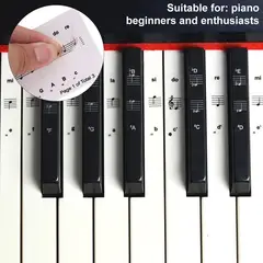 GENERICO - Pegatinas Para Piano De Pvc.