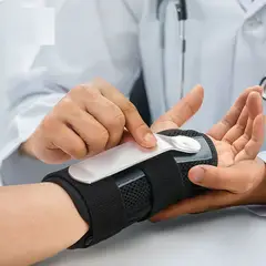 GENERICO - Muñequera Inmovilizador Túnel Carpiano Soporte Férula derech talla L