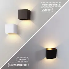 LUZ AND AMBIENTE - Aplique Pared Led Premium - Blanco