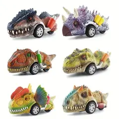 DAYOSHOP - Carro Monster Dinosaurio Cuerda Coleccionable Juguete Niños