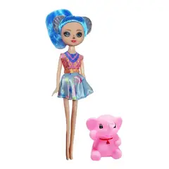 DAYOSHOP - Muñeca elefante Juguete Niñas Interactivo Mascota