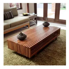 22 GRADOS DECORACION - Mesa de Centro Struck 100x60cm en Roble natural