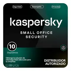 KASPERSKY - Small Office Security 10 Dispositivos 2 Años