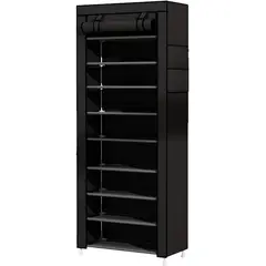 ONE PIXEL - Zapatera Con Forro Organizador De Zapatos 27 Pares Negro